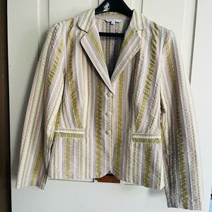 CAbi Pastel Striped Women's Blazer